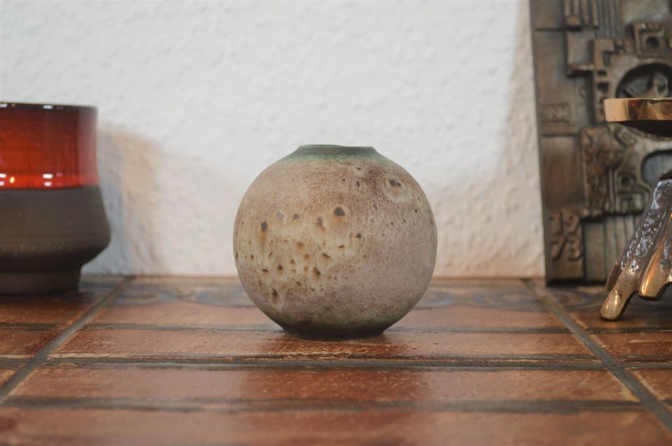 Vintage Wormser Terra Sigillata Vase 1960s Fat-Lava Studiokeramik