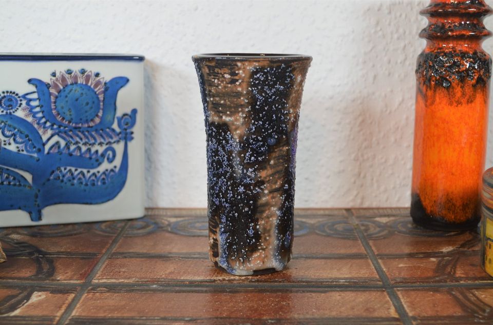 Pop-Art Carstens Tönnieshof Keramik Vase 5048-15 Fat Lava Design