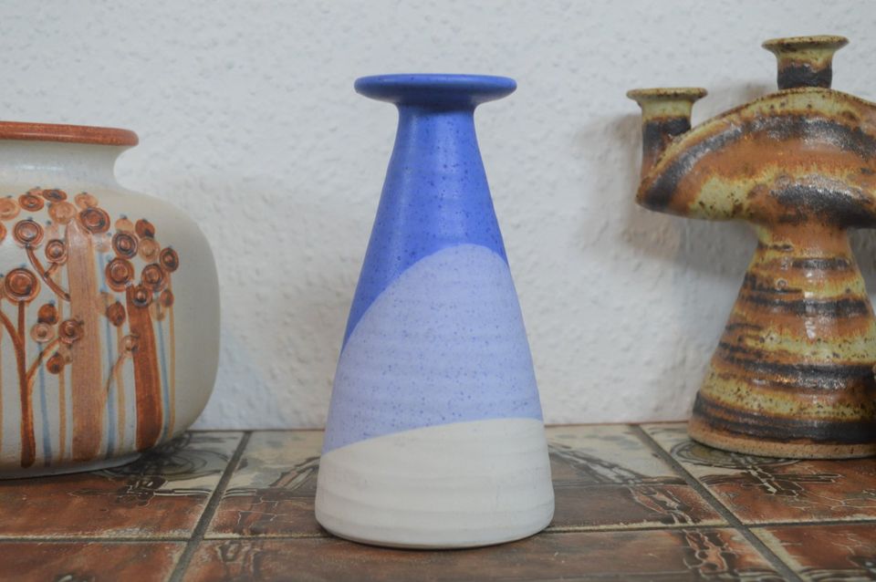 Vintage Karsten Nielsen Keramik Vase Frederikshavn Danish Design