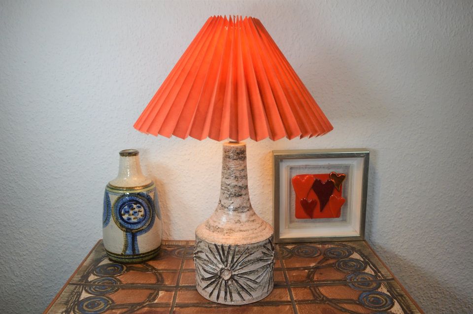 Mid-Century Gitte Dochedahl Lamp 1960s Brutalist Danish Design