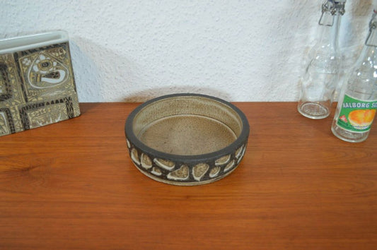 Løvemose Denmark ceramic bowl 1960s Brutalist Danish design