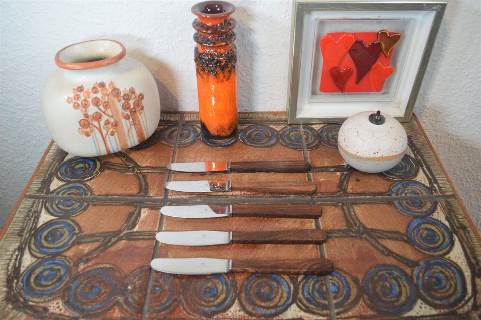 Mid-Century Raadvad Palisander Buttermesser 1960s Danish Design