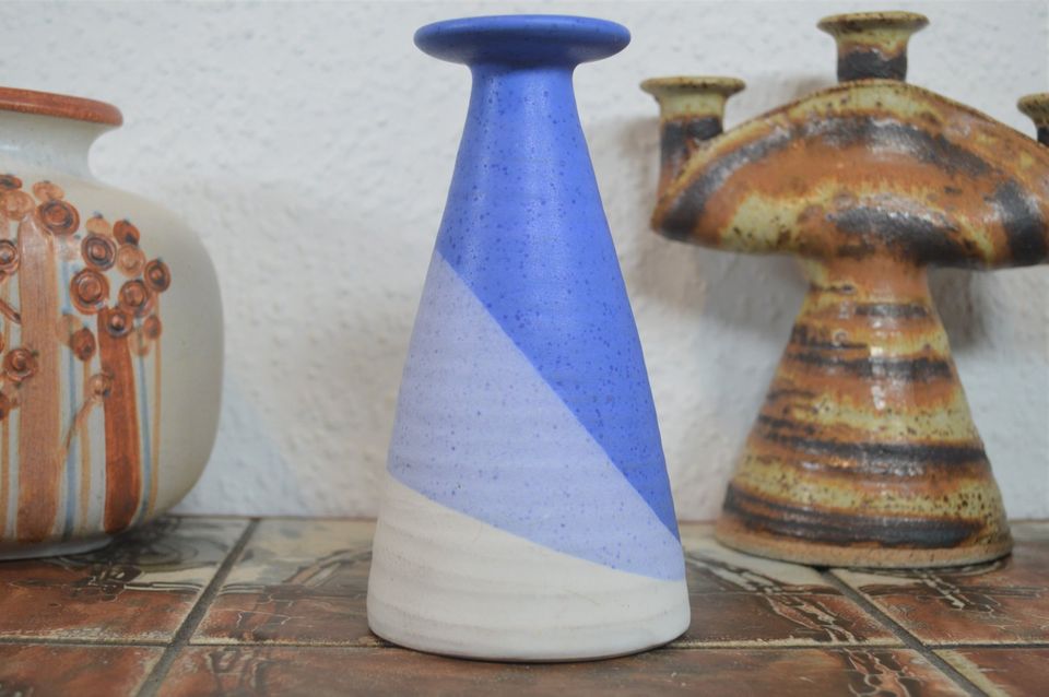 Vintage Karsten Nielsen Keramik Vase Frederikshavn Danish Design