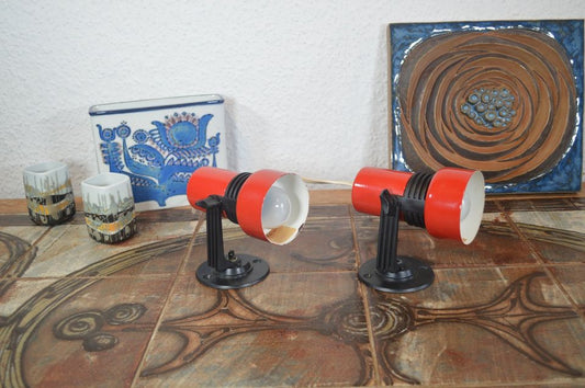 Nordlux pop art wall lamps 1970s space age Danish design