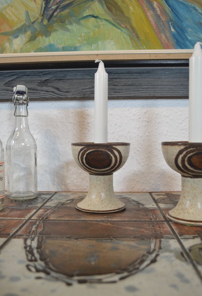 Bente Jessen Denmark Studio ceramic candle holder Danish Design