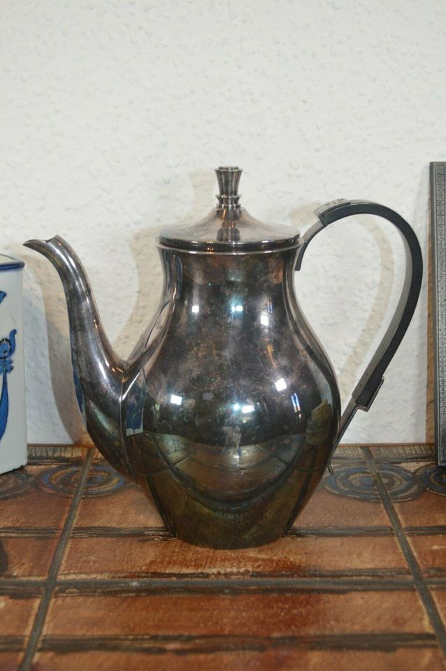 FDG Danmark Atla Art Nouveau coffee pot silver plated 1920s