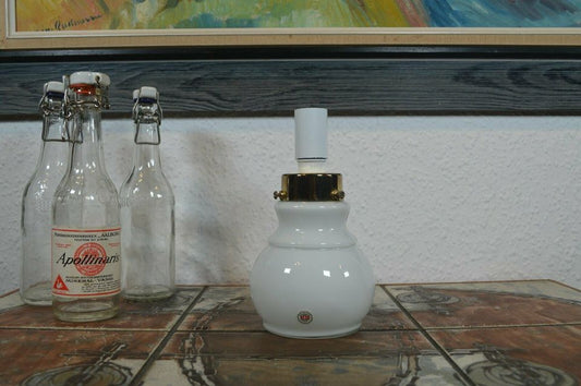 Vintage Odreco Dansk Glas Design opal glas lampe glas kunst Danmark