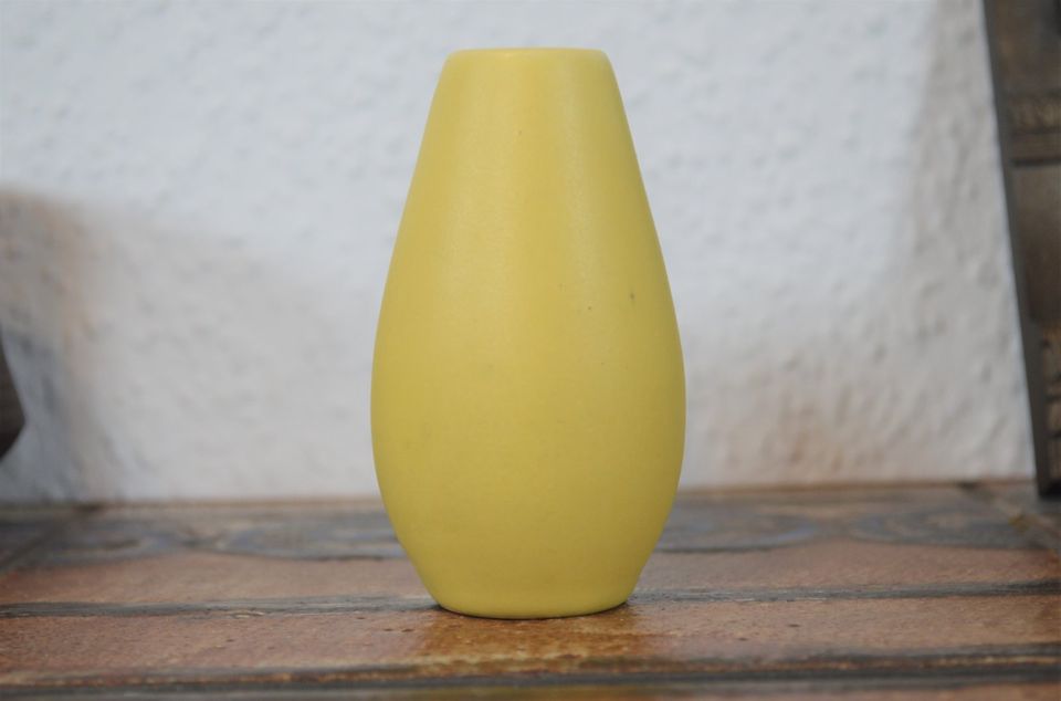 Scheurich 455-9 Keramik Vase 1960s Pop-Art Design Fat Lava Glasur