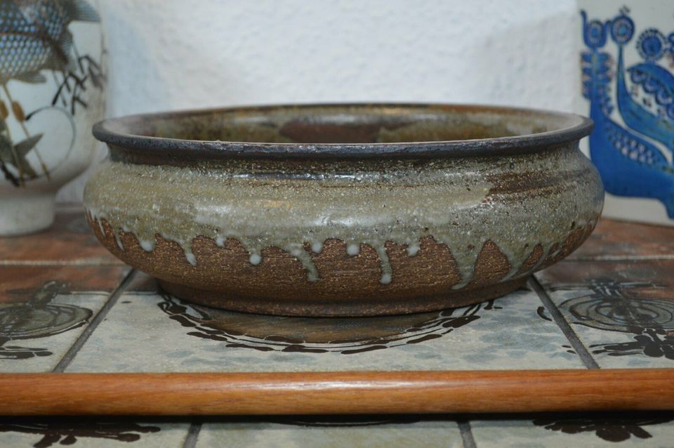 Axella Stentoj Denmark Bowl Aksel Larsen 1970's Danish Design