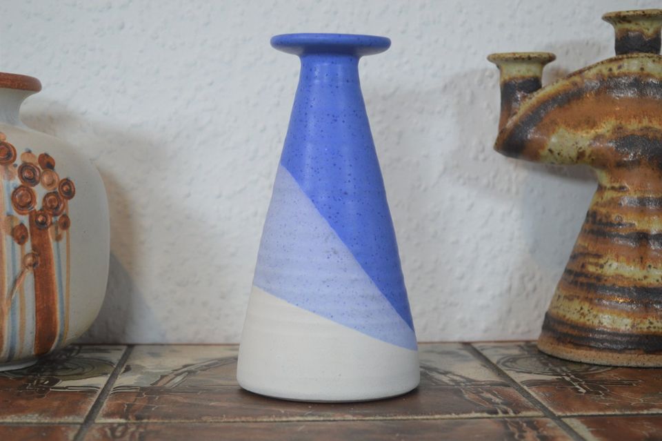 Vintage Karsten Nielsen Frederikshavn Keramik Vase Danish Design