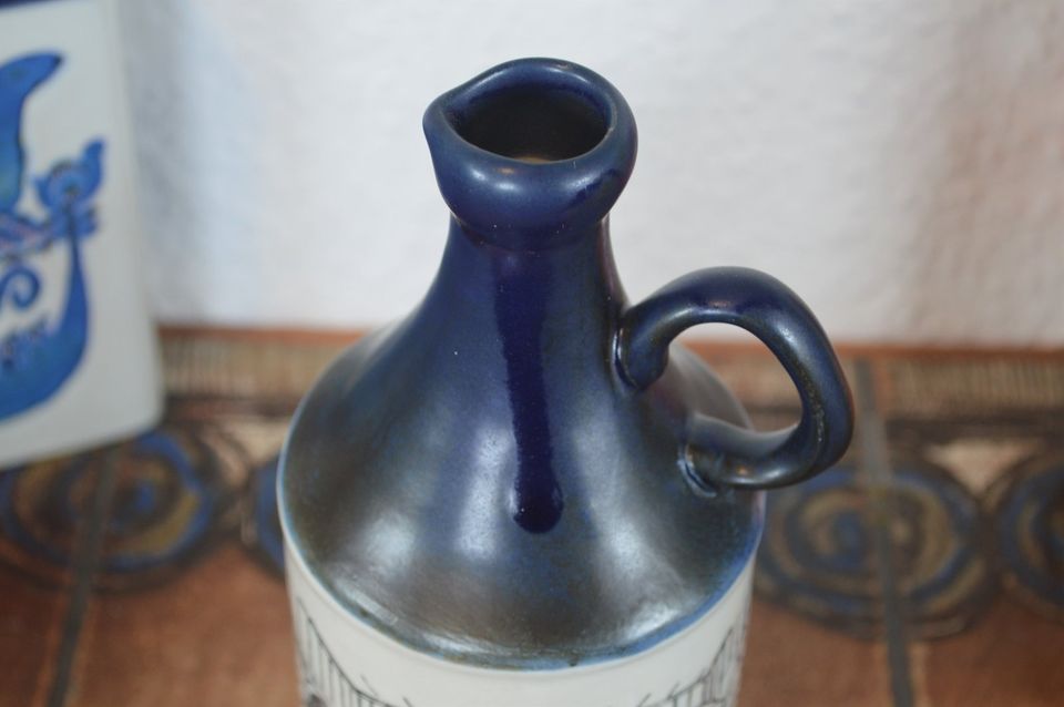 Mid-Century Aksini Stentoj Denmark Gin Bottle 1960s Danish Design