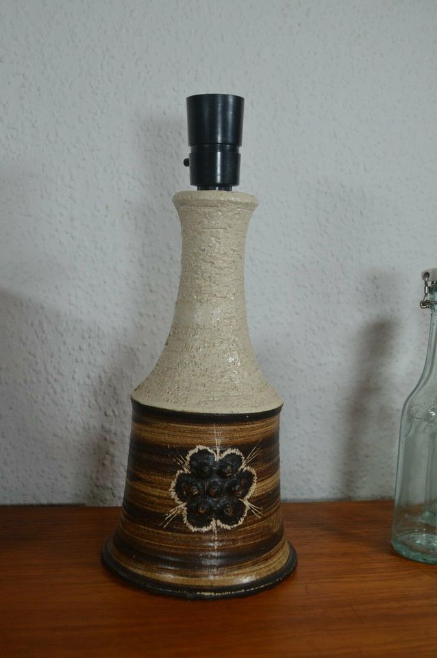 Bartholdy Studiokeramik Denmark Table Lamp 1970s Danish Design