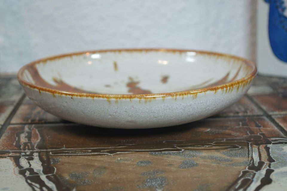 Gitte Hübsch Denmark studio ceramic bowl 1960s Danish design