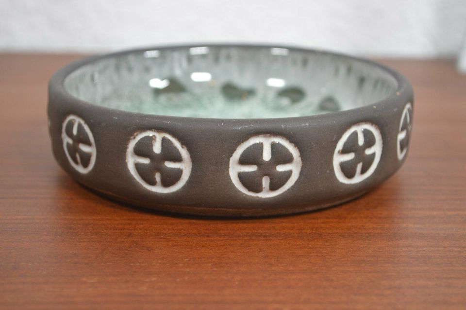 Frank Keramik Denmark Bowl 1970s Danish Design