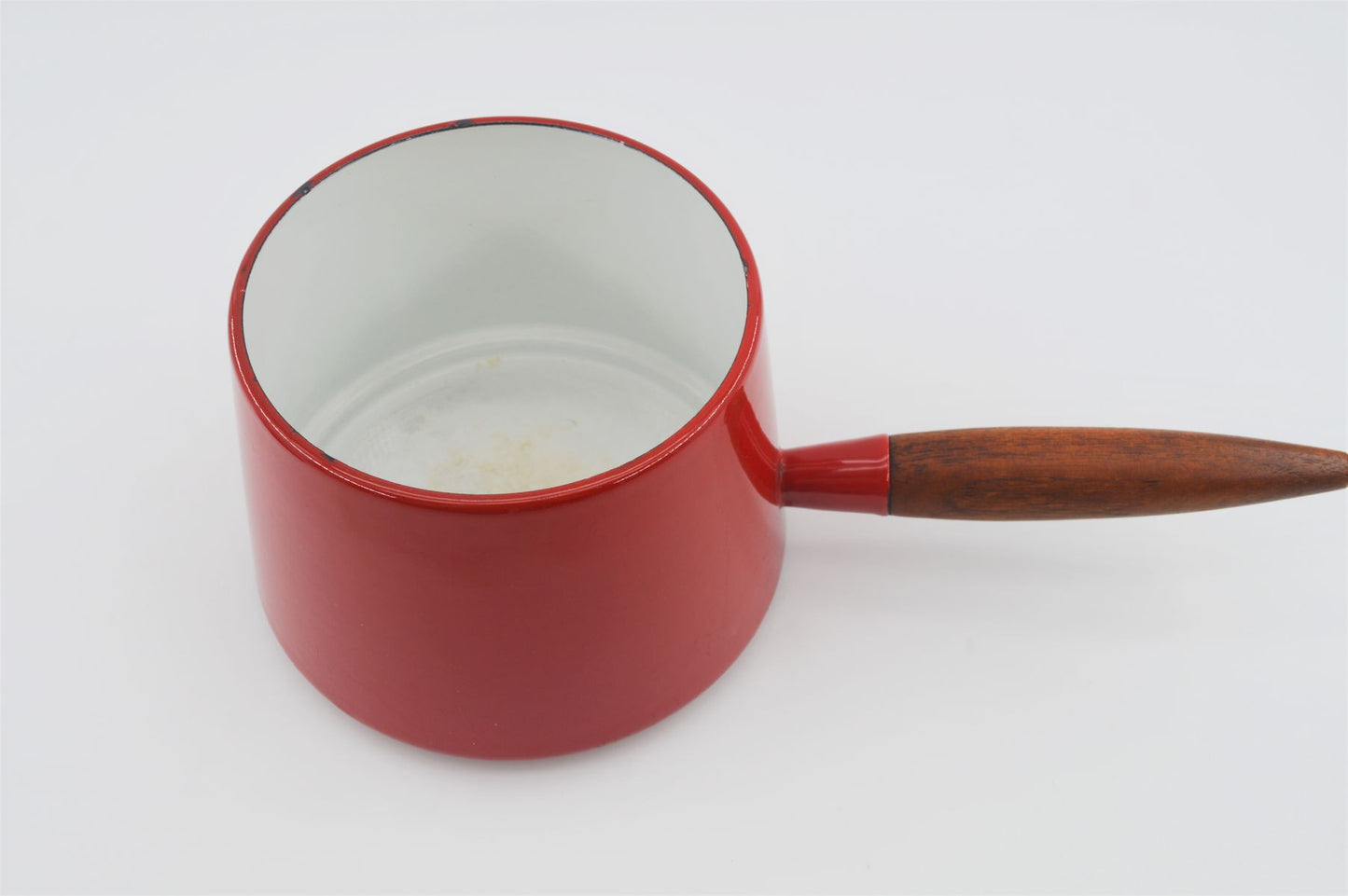 Mid-Century 1960s Copco Denmark Gusseisen Fondue Michael Lax Design