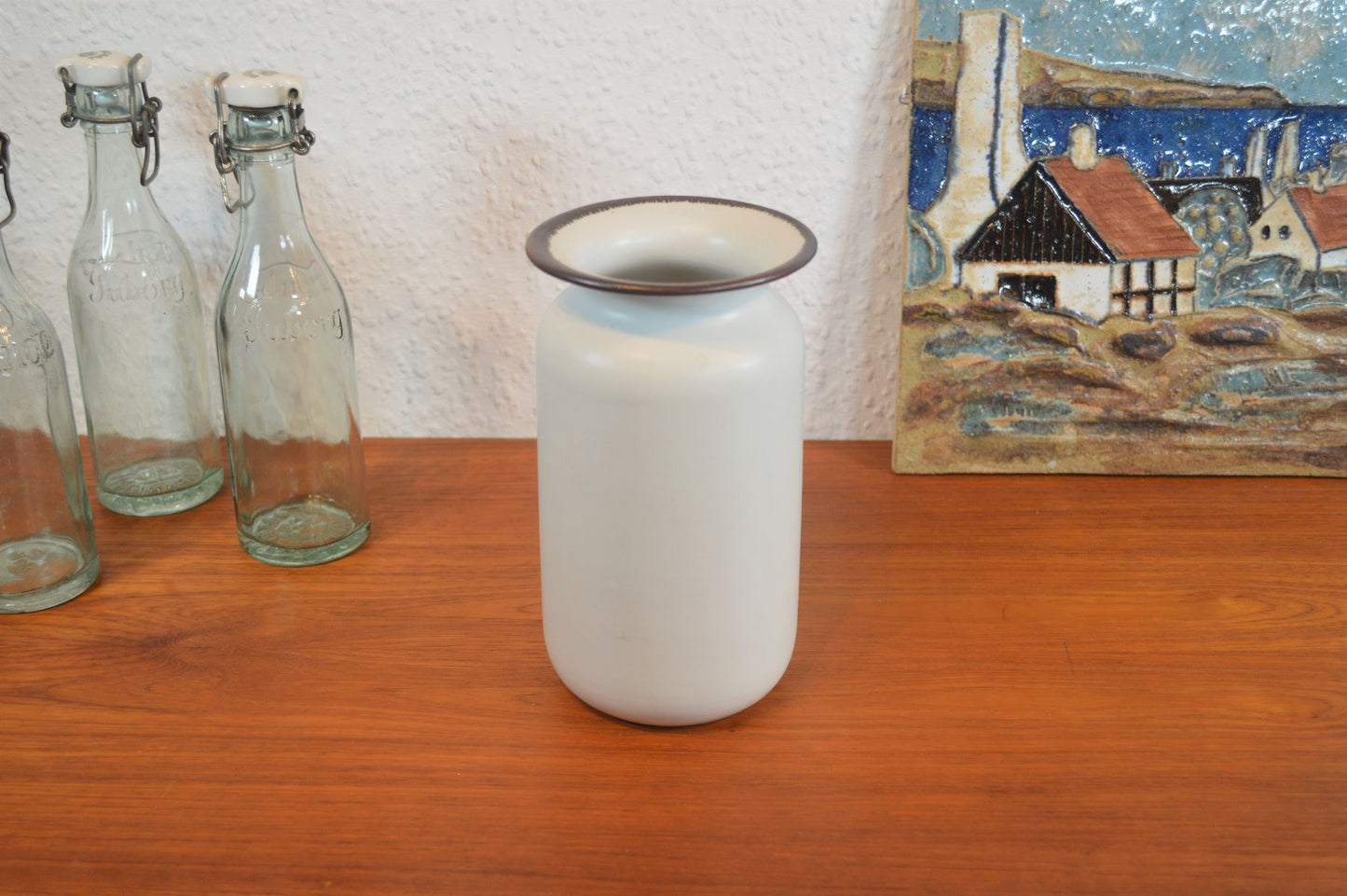 Aksel Larsen Design Axella Keramikvase 1970'ernes Postmoderne Dansk Design