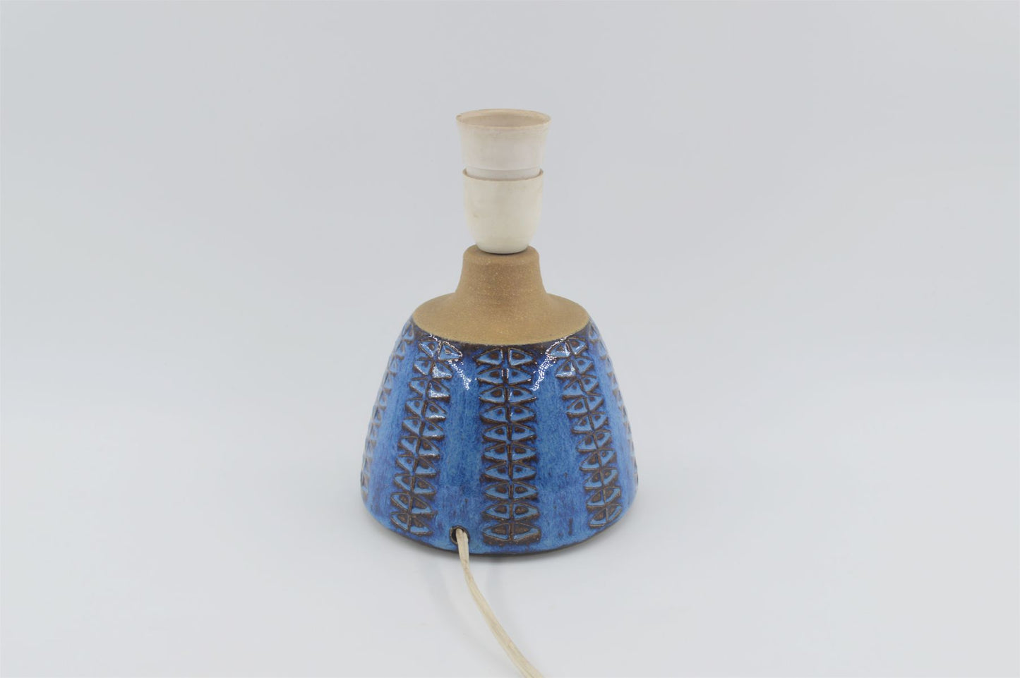 Søholm Stentøj bordlampe 1960'er design Maria Philippi Studio Ceramics Denmark