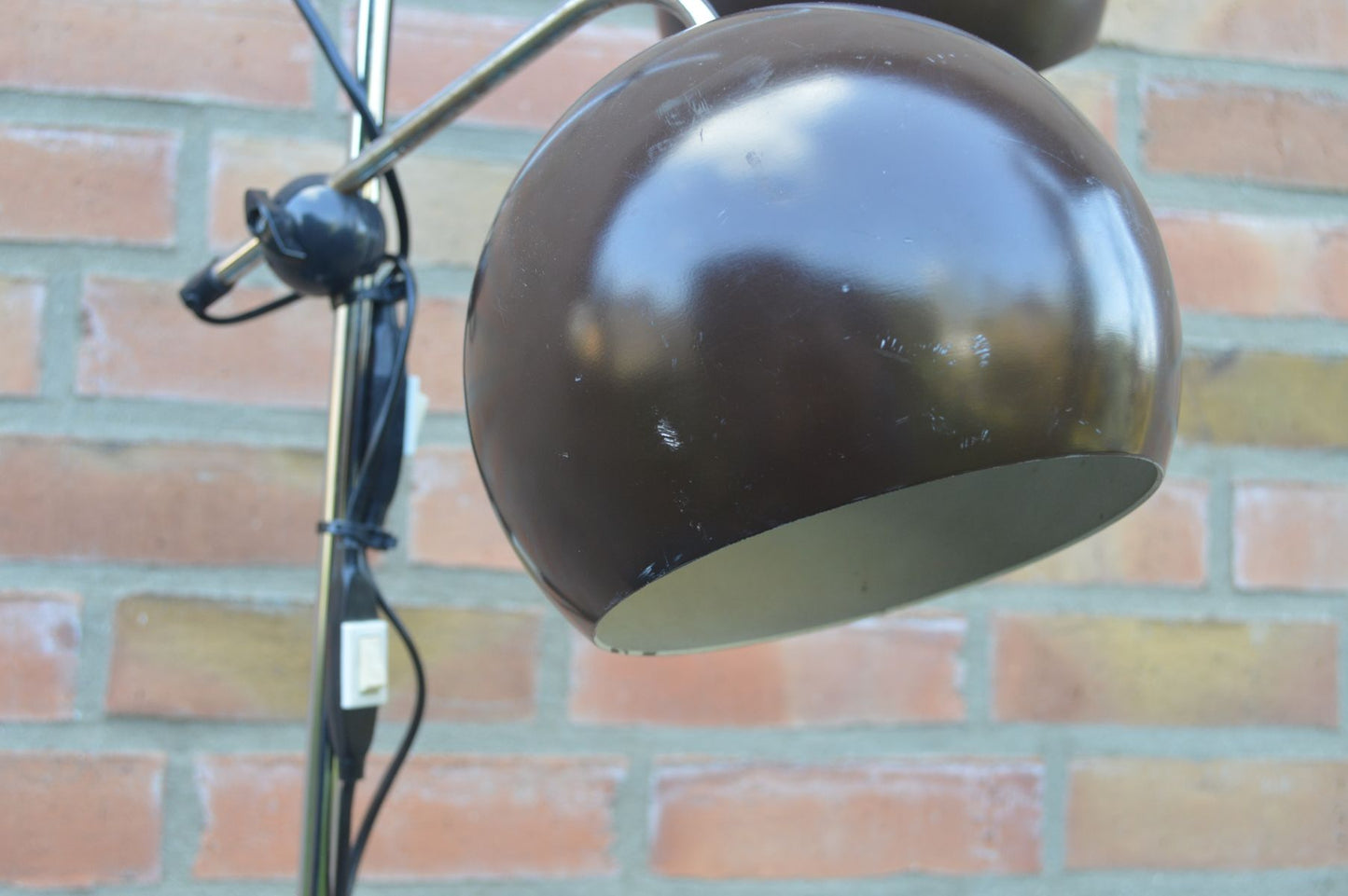 Rare mid-century space-age spot lamp 1960s Danish design architect lamp