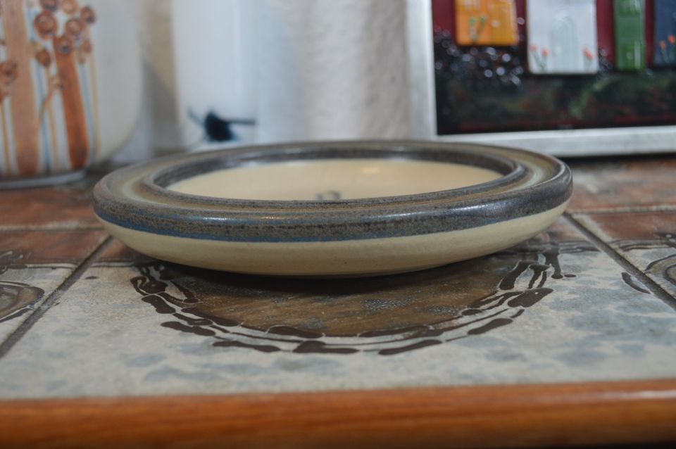 Midcentury Okela Stoneware Denmark Bowl 1960s Danish Design