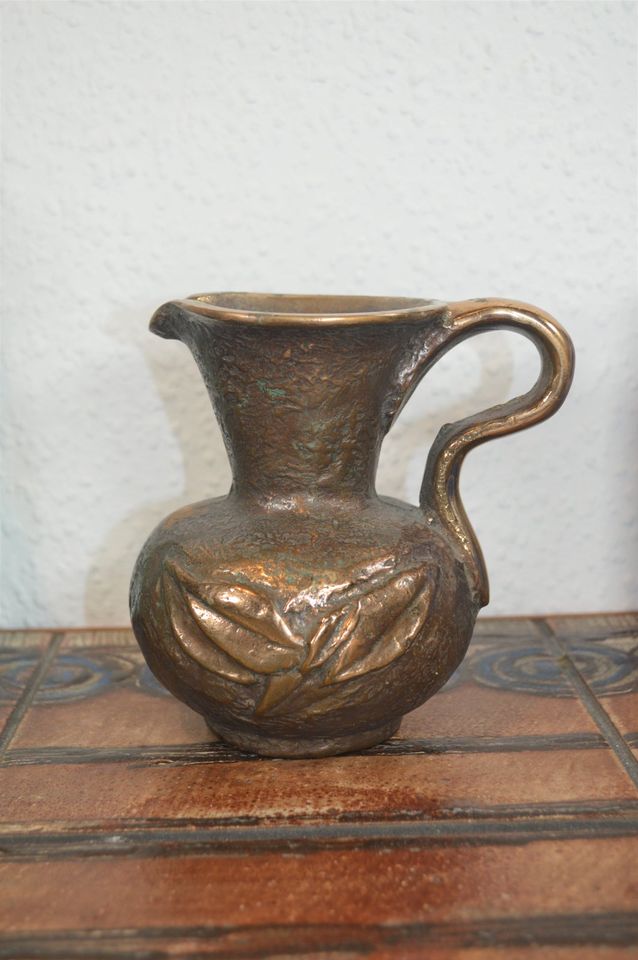 Mid Century Brutalist Bronze Vase 1960s Brutalist Design