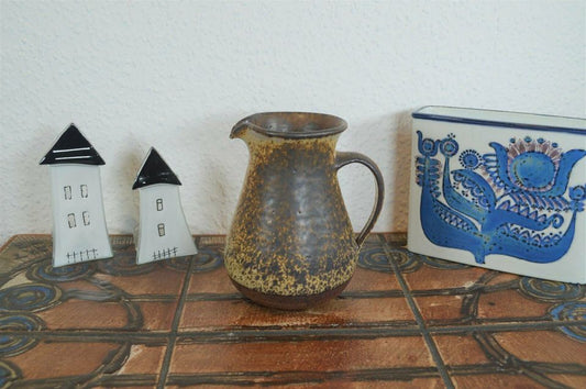 Modern Aage Würtz 1970s Danish design studio ceramic jug Denmark