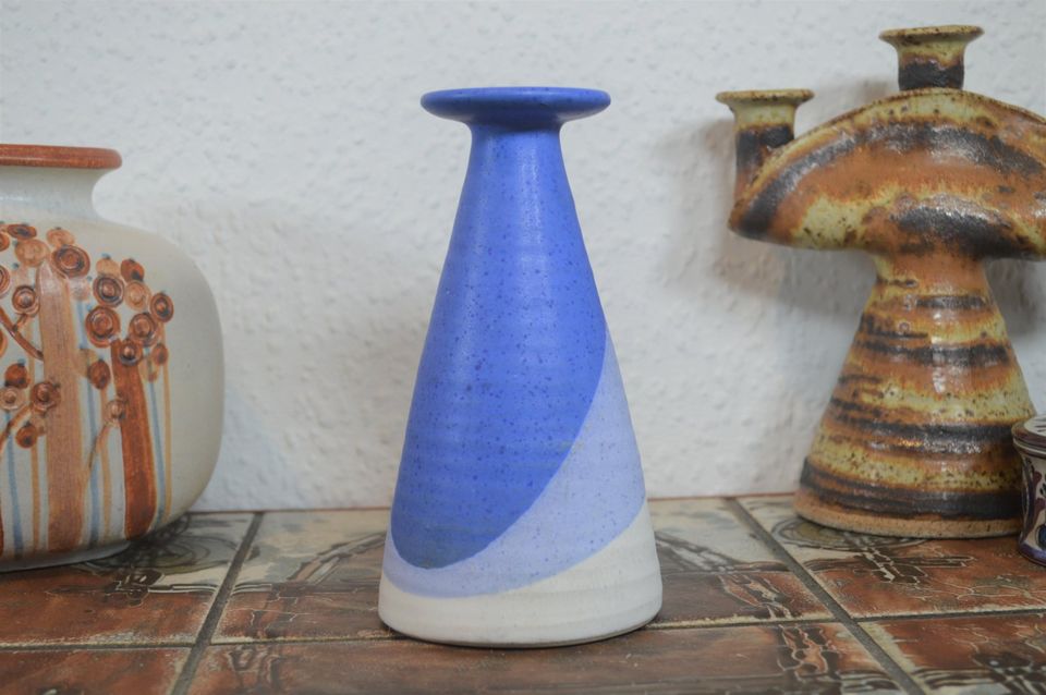 Vintage Karsten Nielsen Keramik Vase Frederikshavn Danish Design