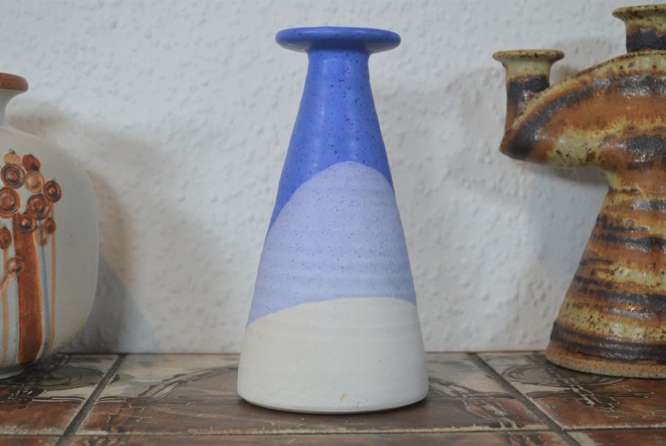 Vintage Karsten Nielsen Frederikshavn Ceramic Vase Danish Design