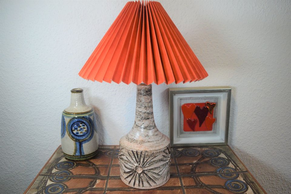 Mid-Century Gitte Dochedahl Lampe 1960s Brutalist Danish Design