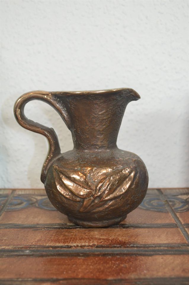 Mid Century Brutalist Bronze Vase 1960s Brutalist Design