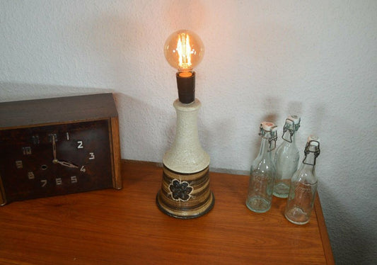 Bartholdy Studiokeramik Denmark Table Lamp 1970s Danish Design