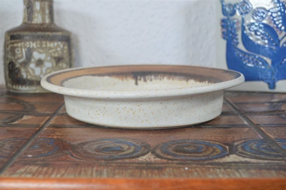 Vintage Bente Jessen ceramic bowl Denmark 1960s Danish design