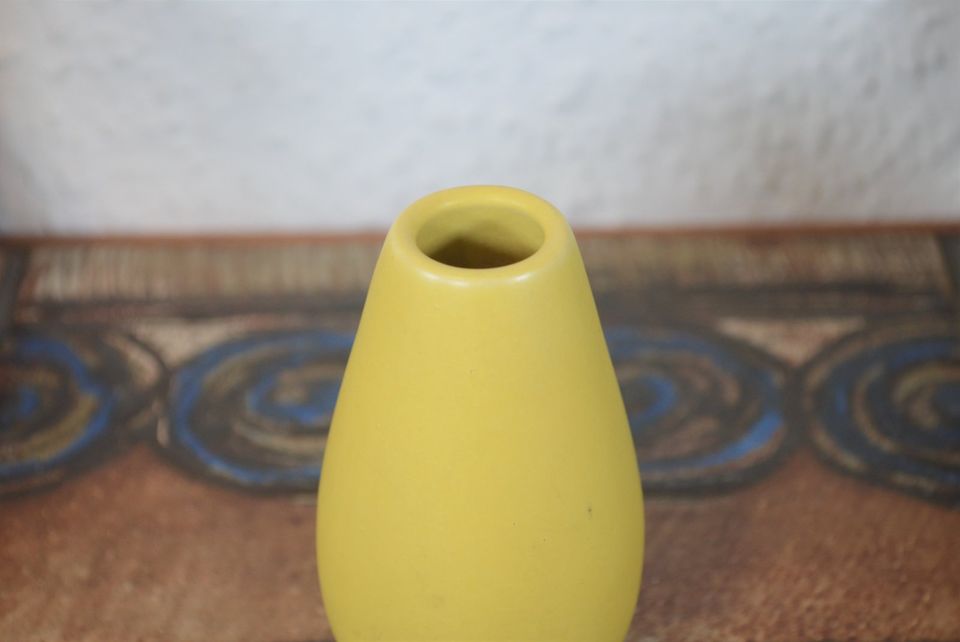 Scheurich 455-9 ceramic vase 1960s pop art design fat lava glaze