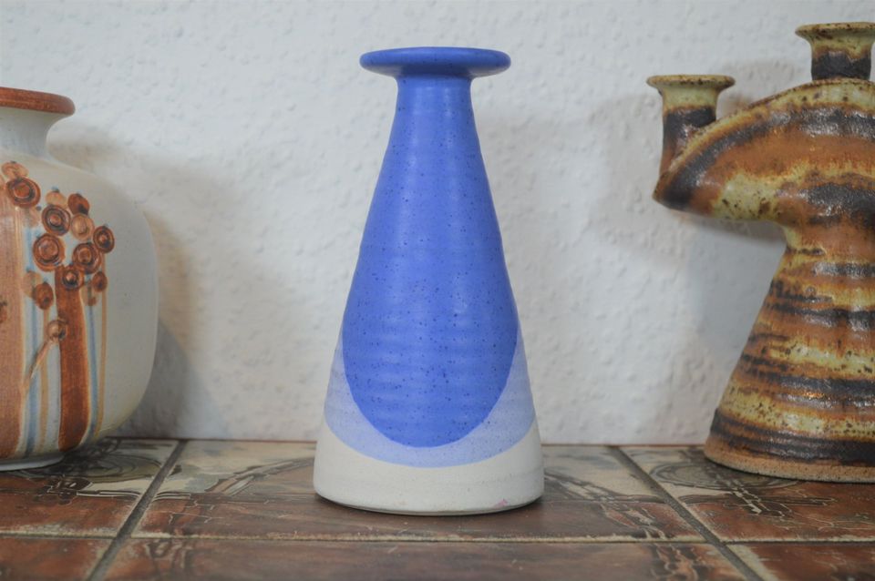 Vintage Karsten Nielsen Frederikshavn Ceramic Vase Danish Design