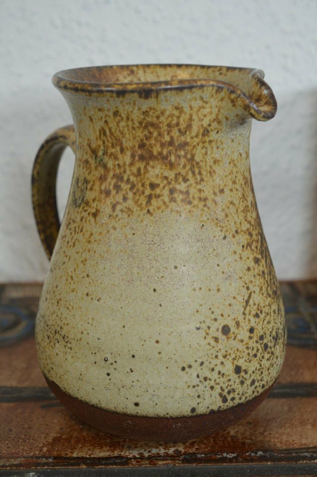 Modern Aage Würtz 1970s Danish design studio ceramic jug Denmark