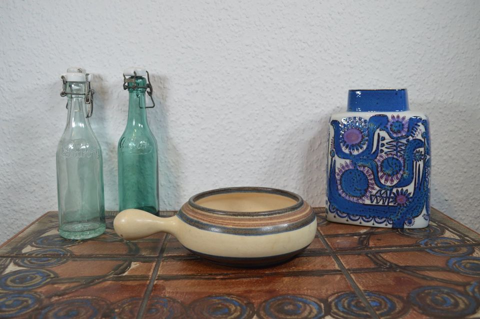 Mid-Century Okela Stoneware Denmark Schale 1960s Danish Design