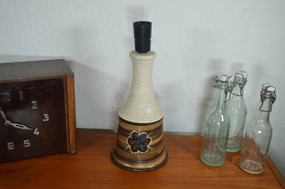 Bartholdy Studiokeramik Denmark Table Lamp 1970s Danish Design