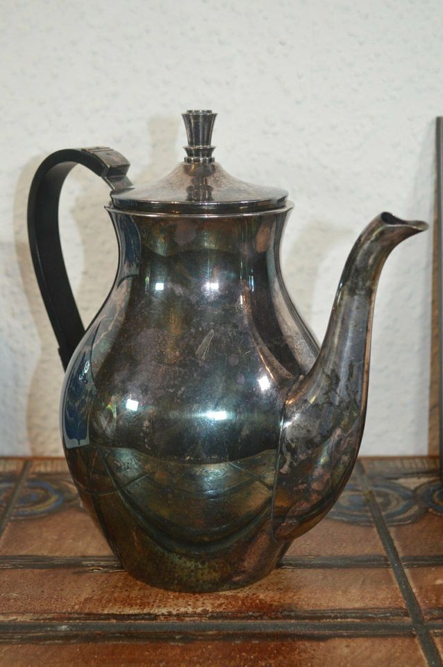 FDG Danmark Atla Art Nouveau coffee pot silver plated 1920s